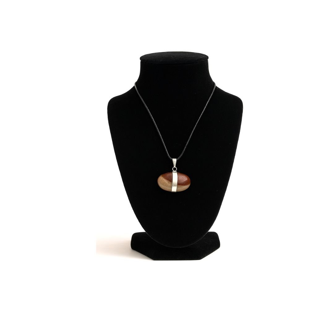 Natural Narmadeshwar Shivling Pendant