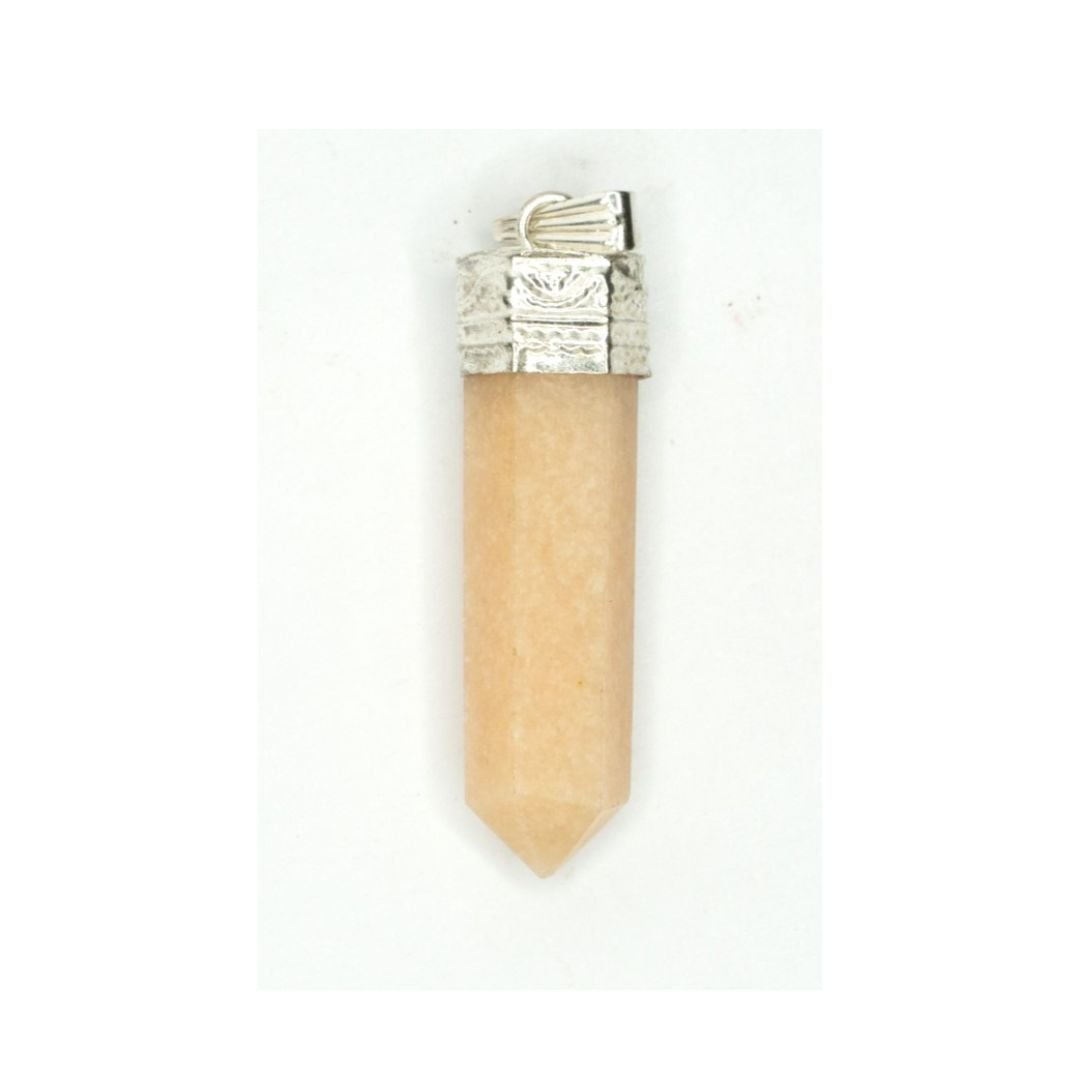 Citrine Pencil Pendant