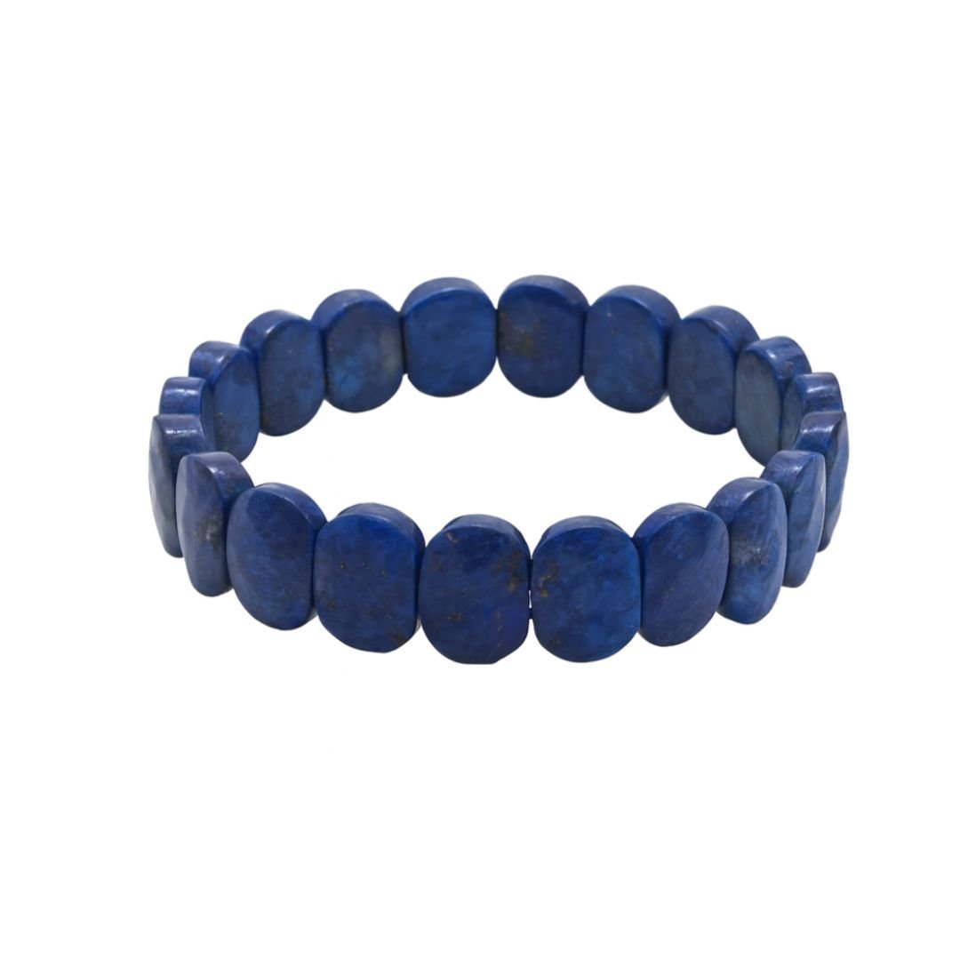 Lapis Lazuli  Thick Bracelet